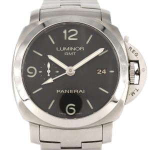 【ノーメンテナンス還元価格】パネライ ルミノール1950 3DAYS GMTパワーリザーブ PAM00329 SS 自動巻