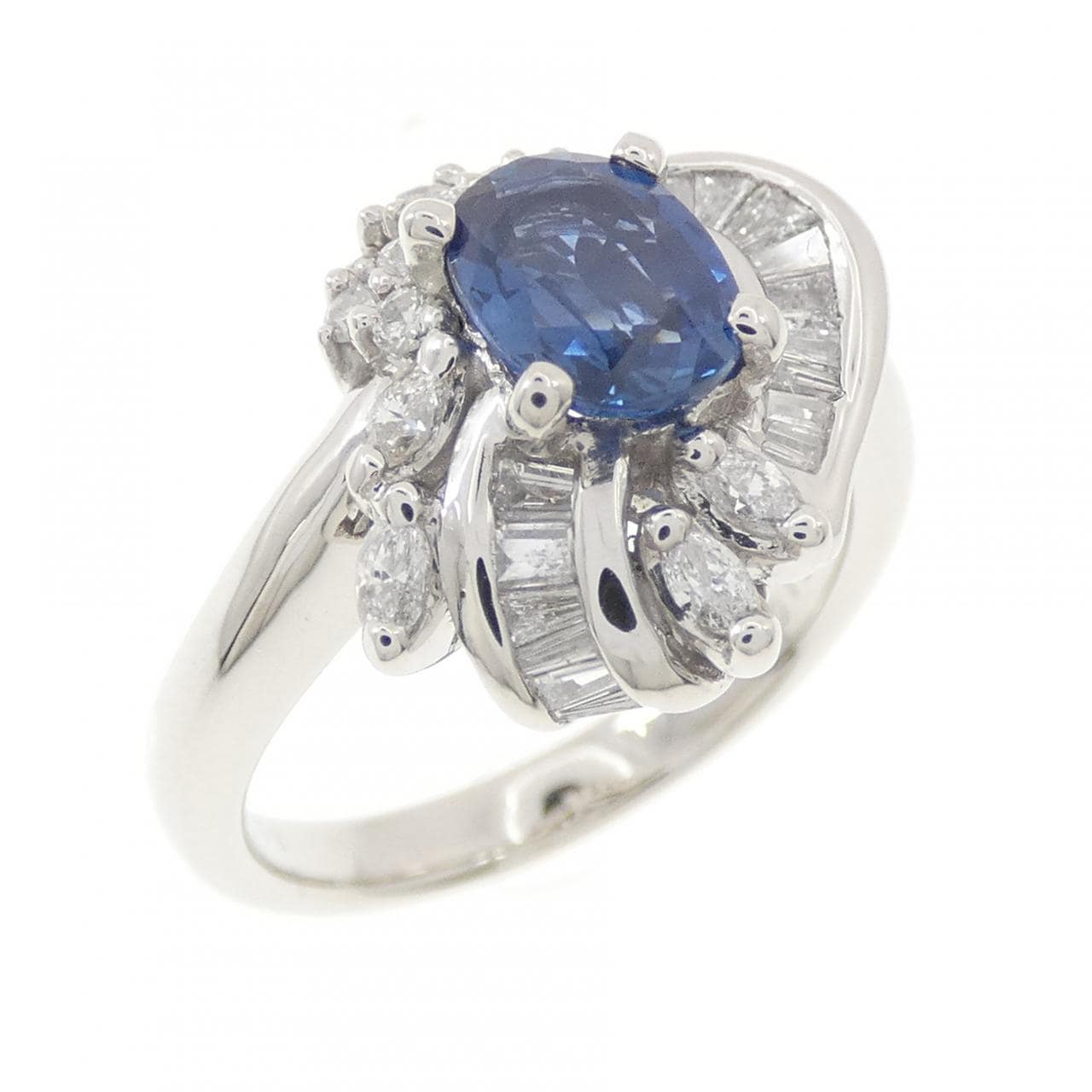 PT900 サファイヤ リング 1.13CT