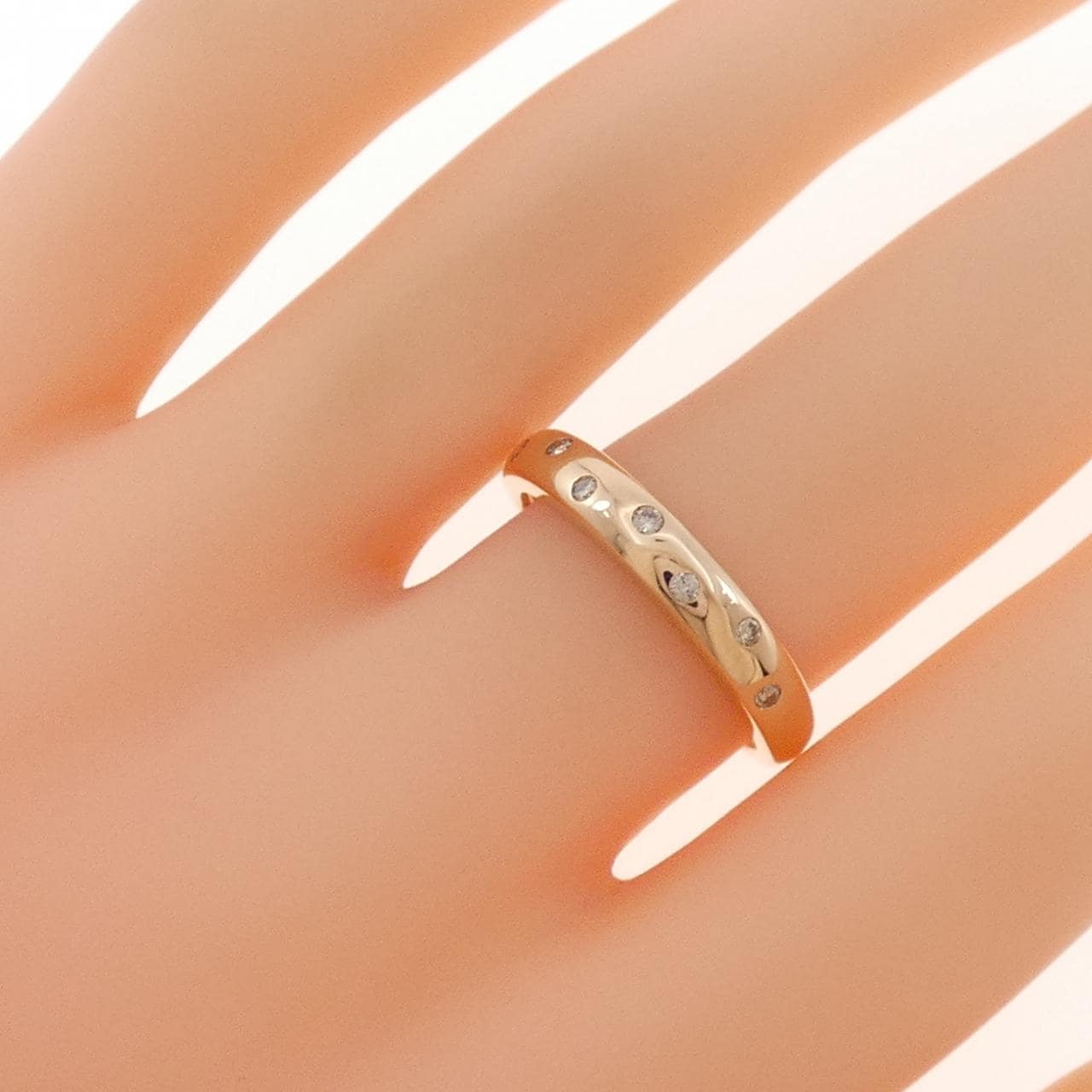 ジーエスティービー ダイヤモンド リング 0.10CT