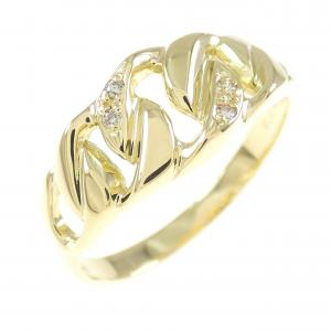 K18YG ダイヤモンド リング 0.02CT
