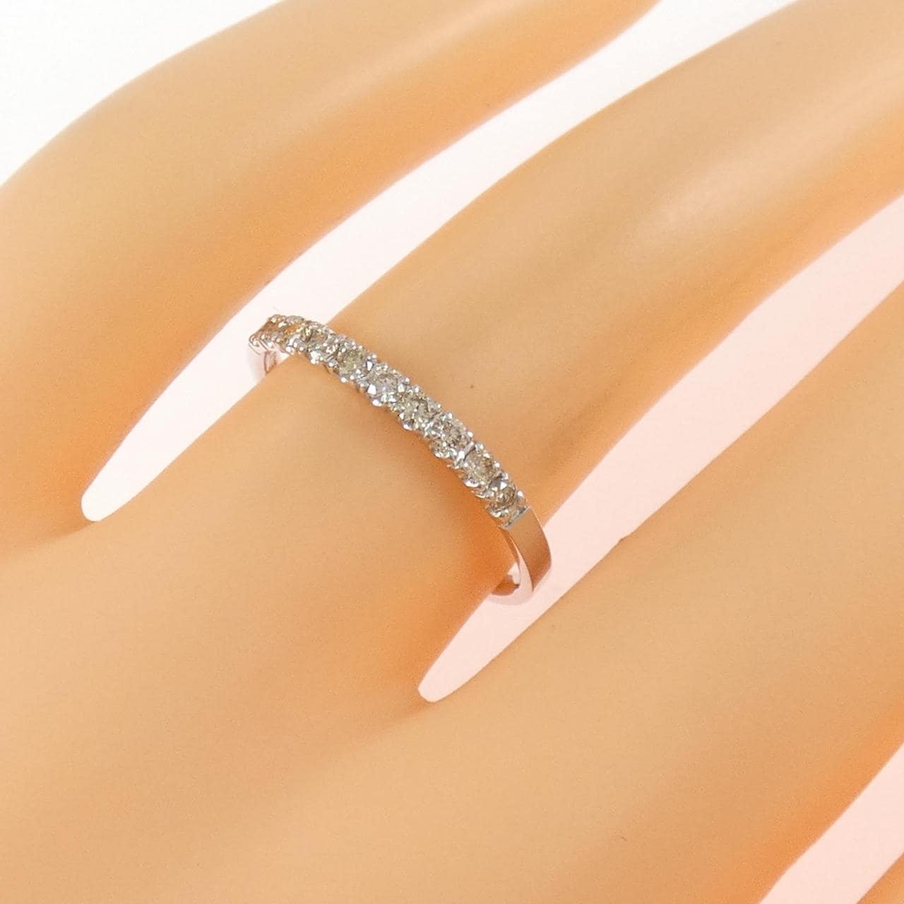 K10WG ダイヤモンド リング 0.20CT