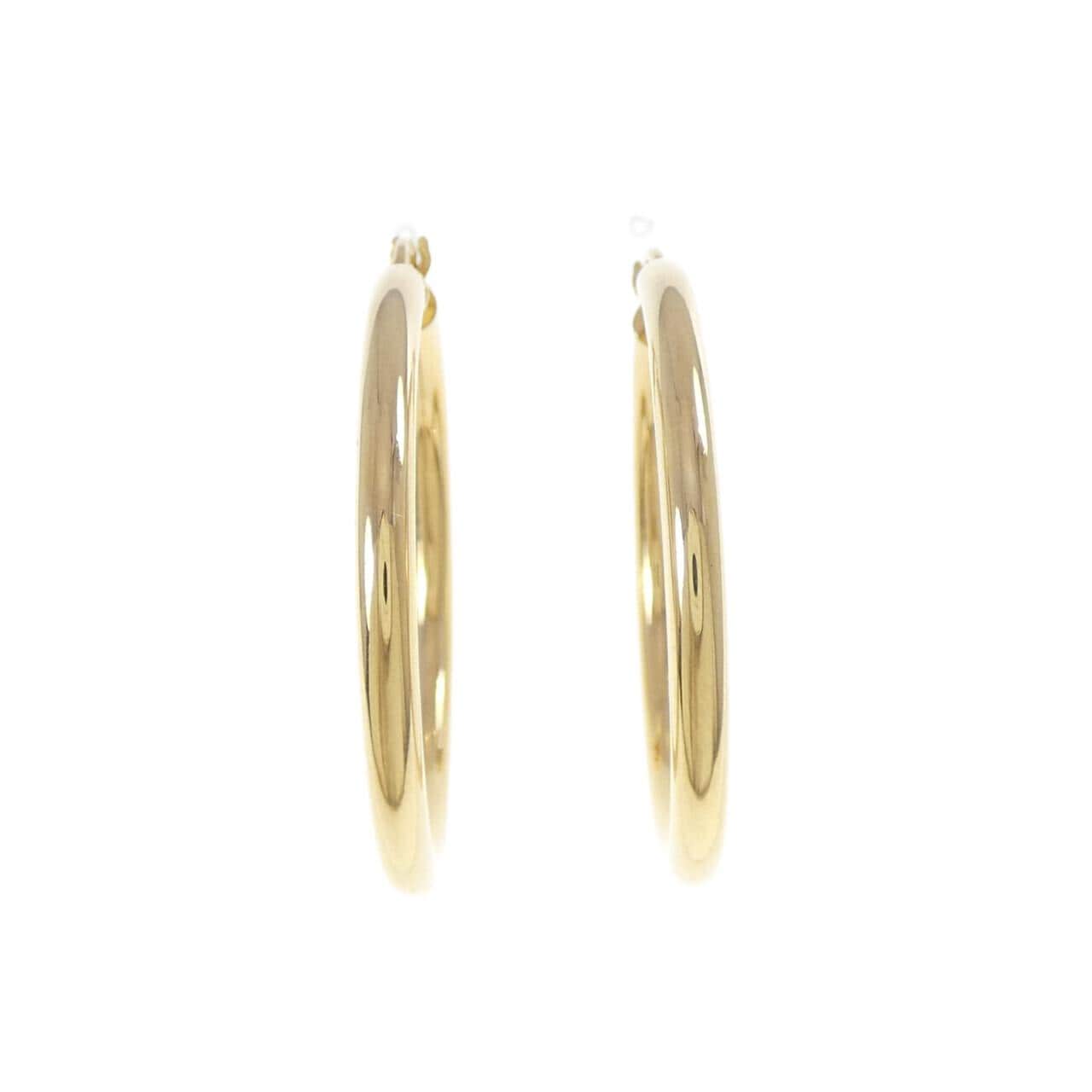 【新品】750YG フープ ピアス