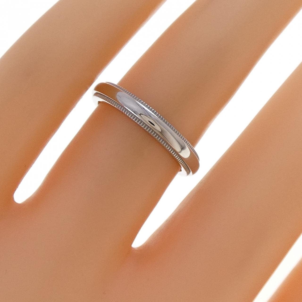 ティファニー ミルグレイン リング