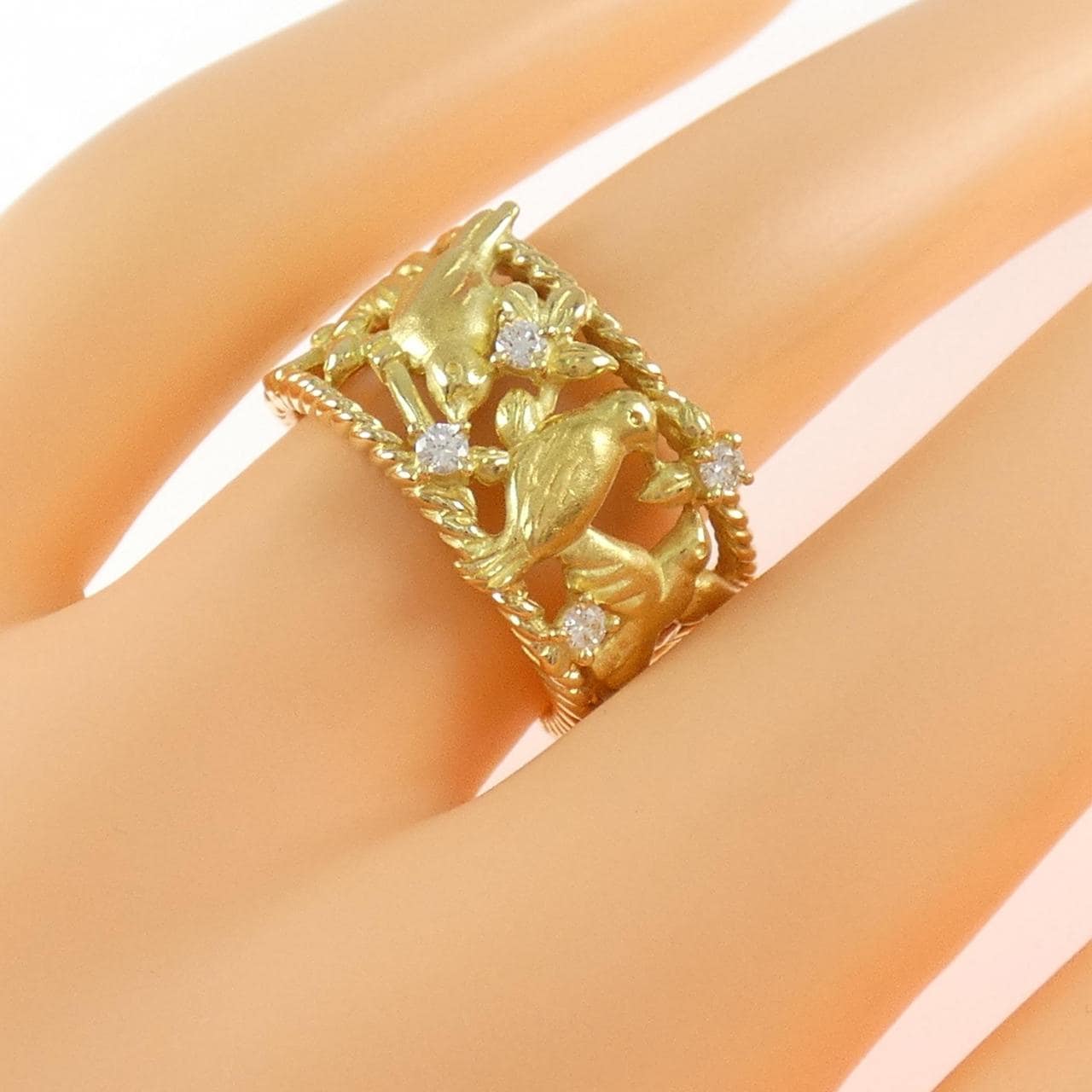 タサキ ダイヤモンド リング 0.11CT