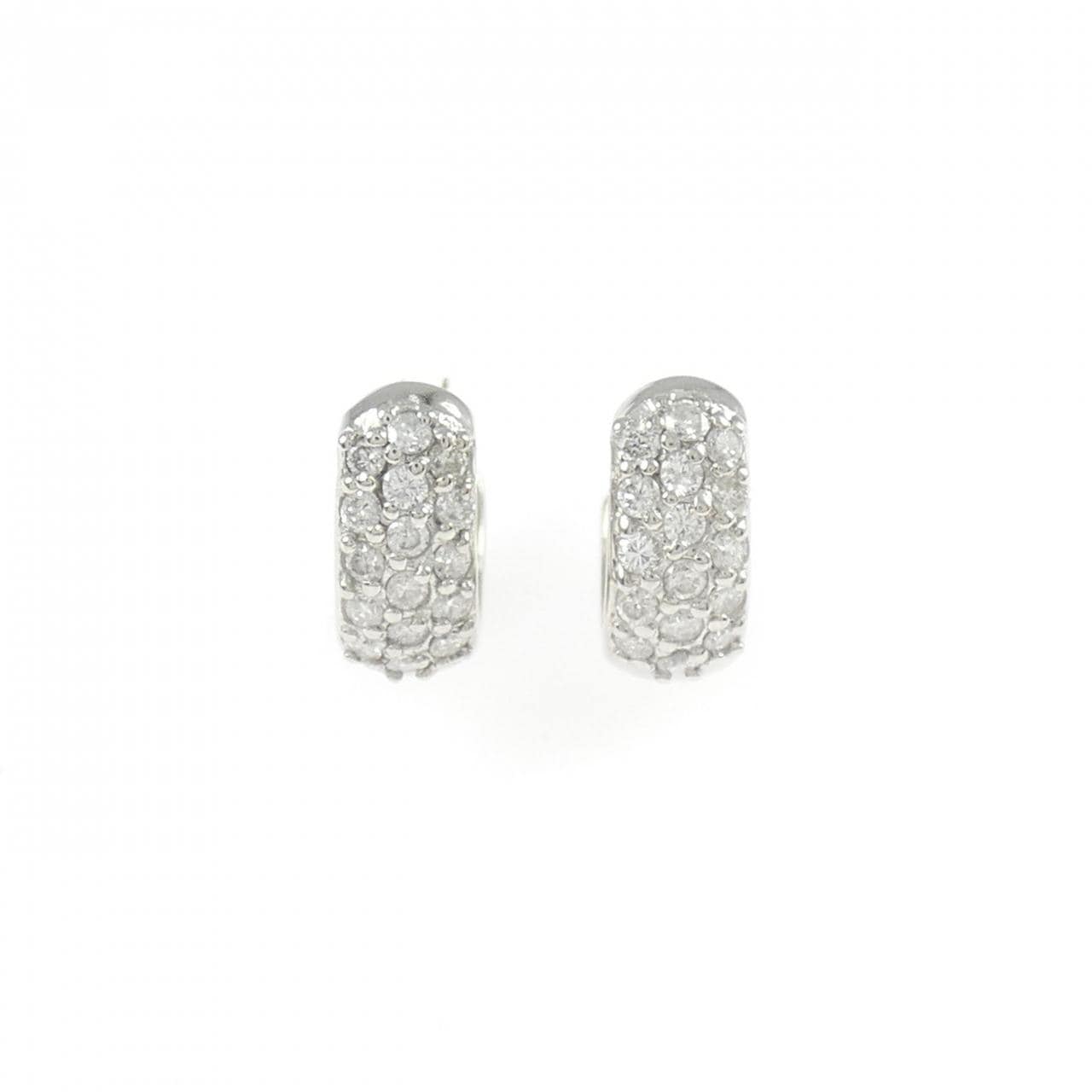 PT ダイヤモンド ピアス 0.30CT