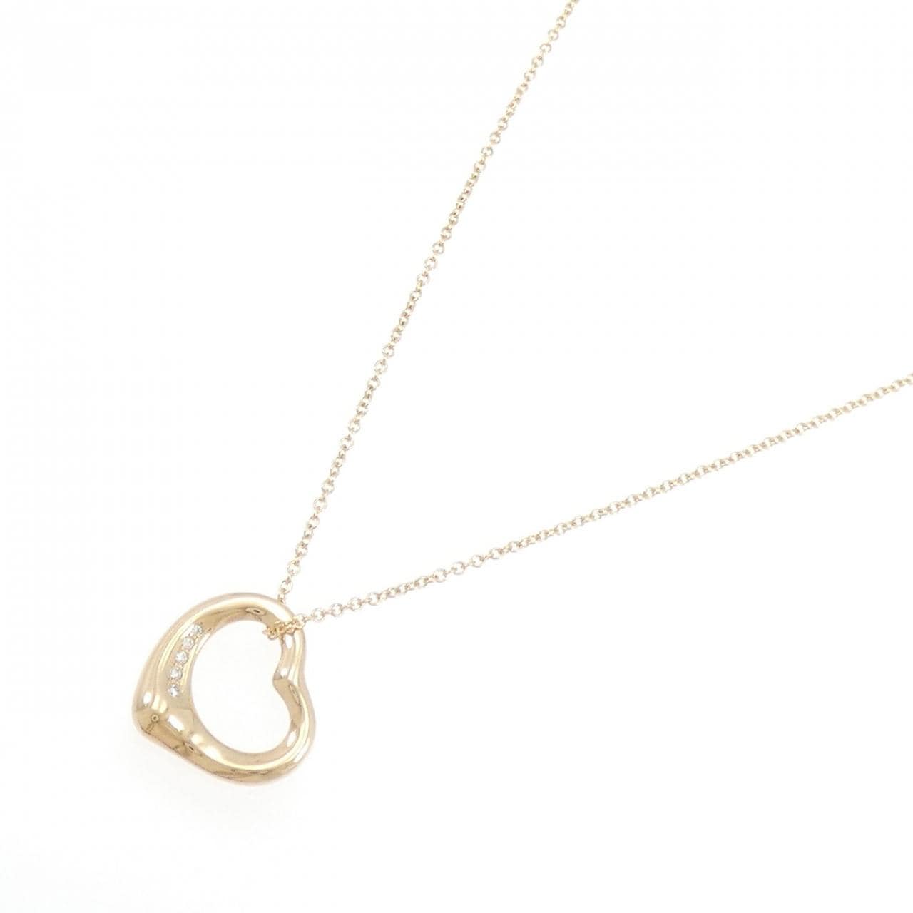 ティファニー オープンハート ネックレス