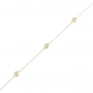 K18YG ダイヤモンド ブレスレット 0.25CT