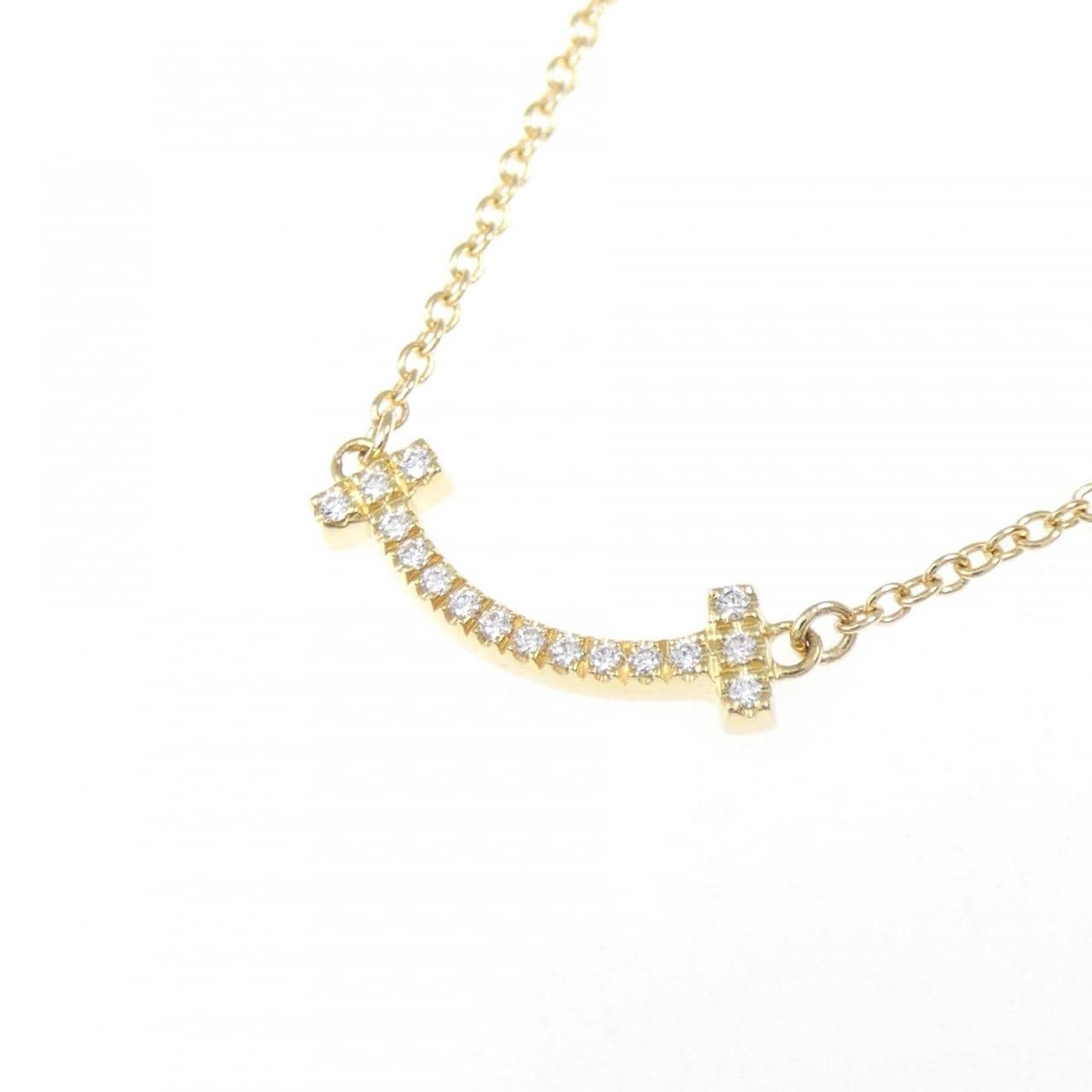 ティファニー Tスマイル ミニ ネックレス