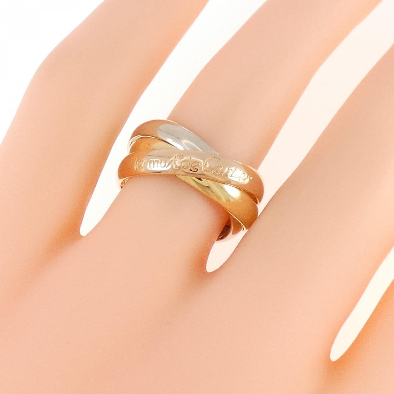 【ヴィンテージ】カルティエ トリニティ リング