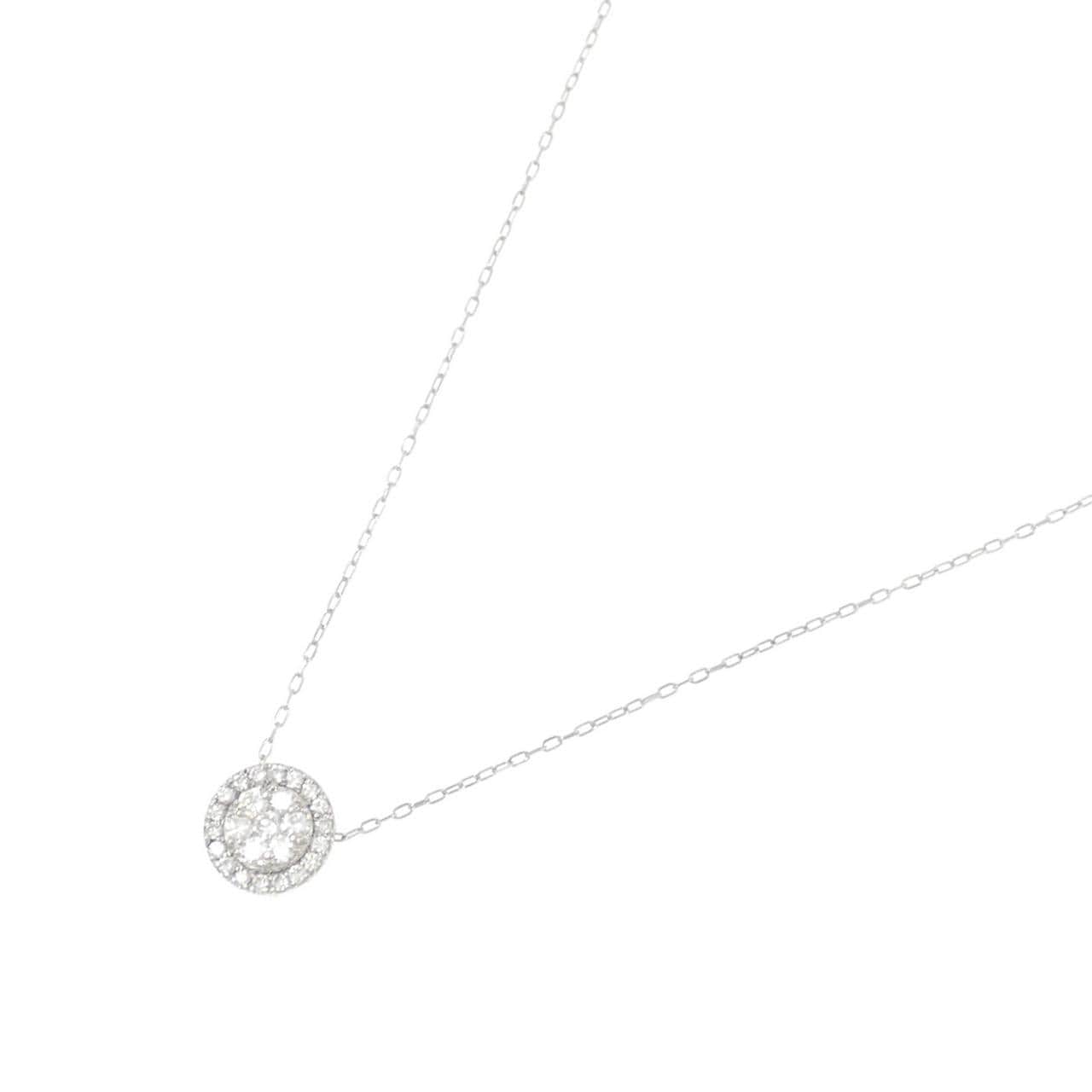 PT950/PT850 ダイヤモンド ネックレス 0.31CT