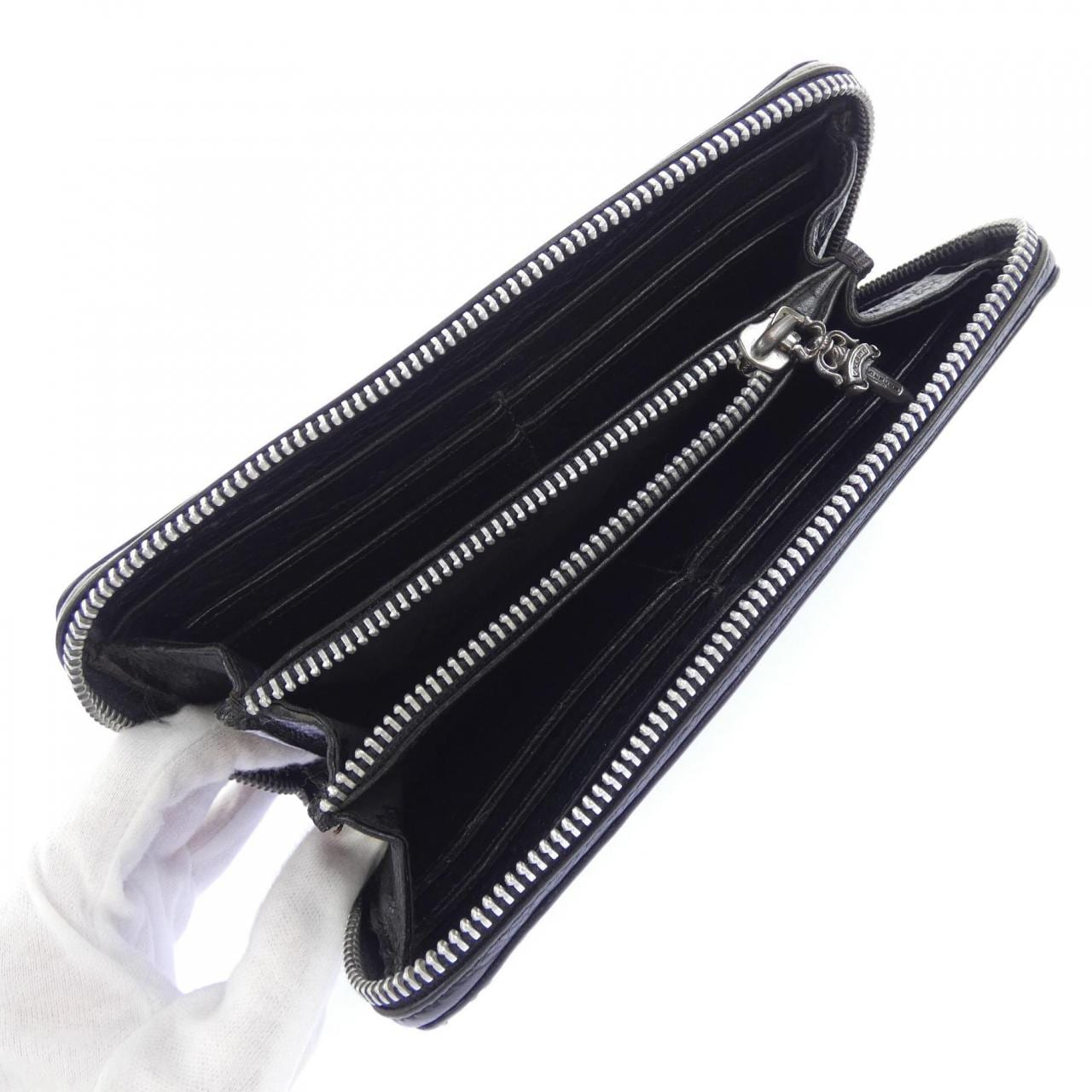 クロムハーツ CHROME HEARTS RC F ZP2 W/TRM FILI PL 2246 304 0632 0900 WALLET