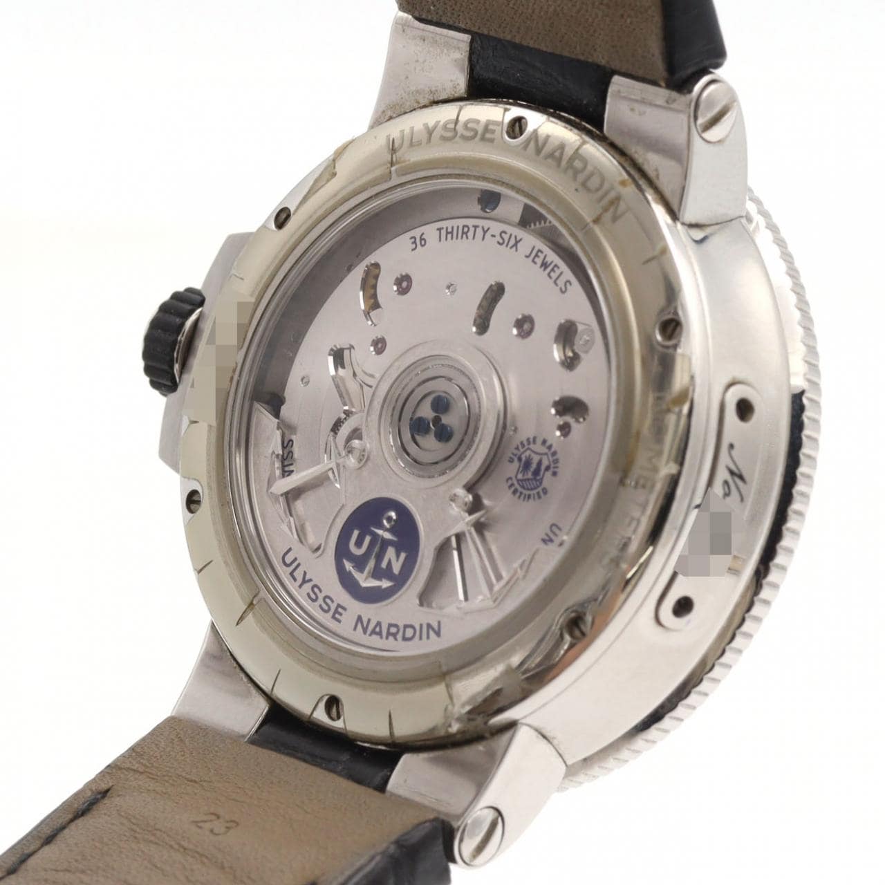 【ノーメンテナンス還元価格】ユリス･ナルダン マリーントゥールビヨン 1283-181/E0 SS 自動巻