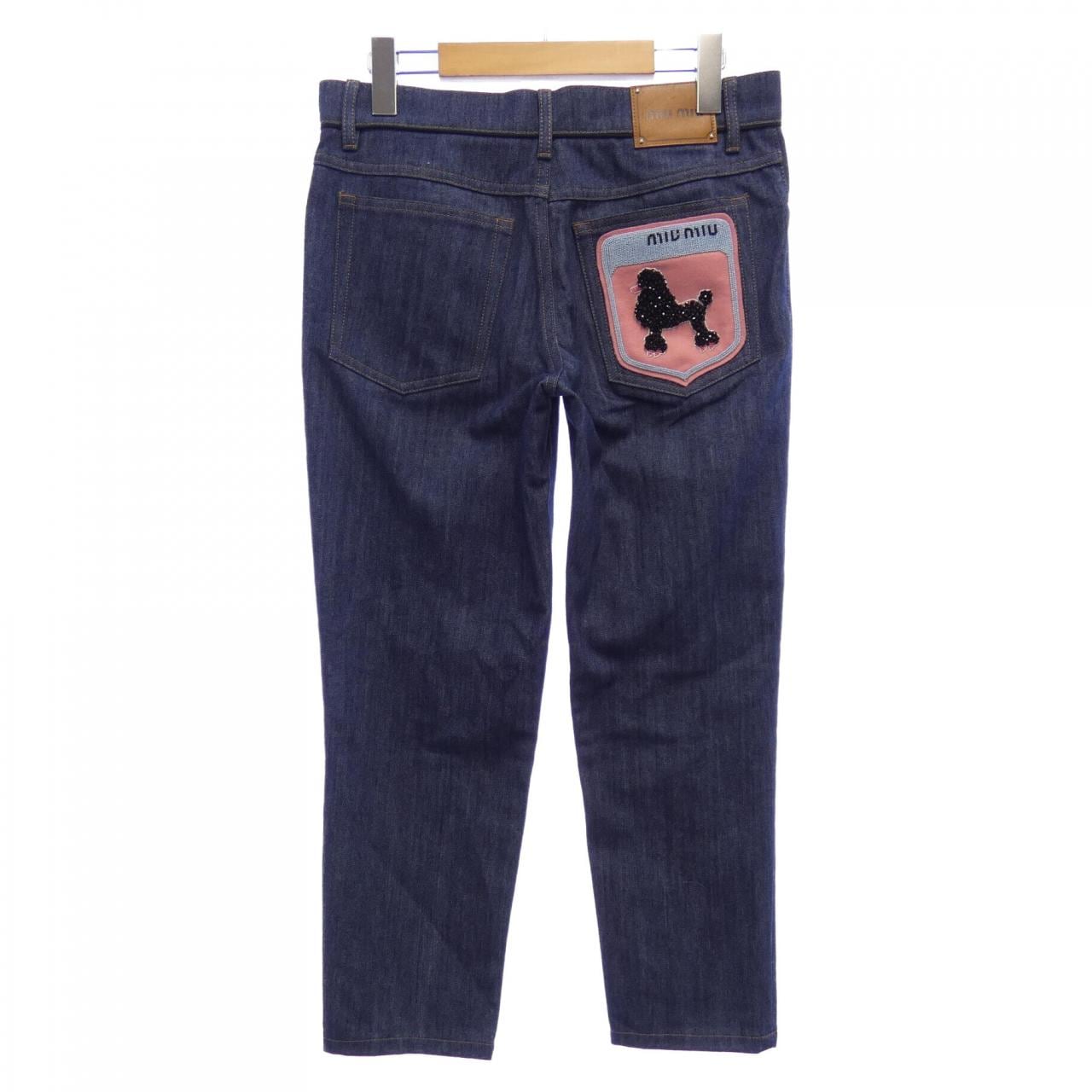 ミュウミュウ MIU MIU ジーンズ