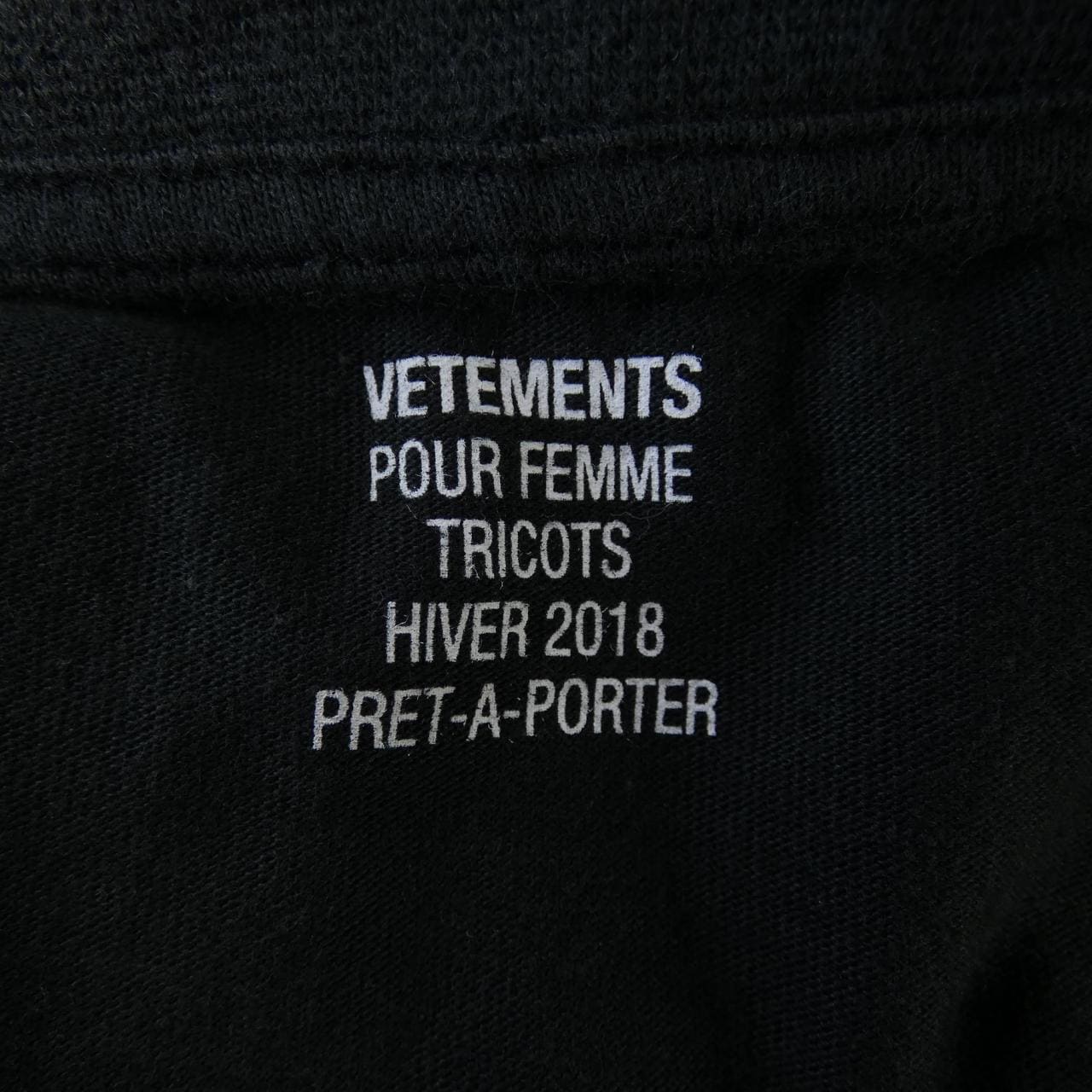 VETEMENTS Cut Dress