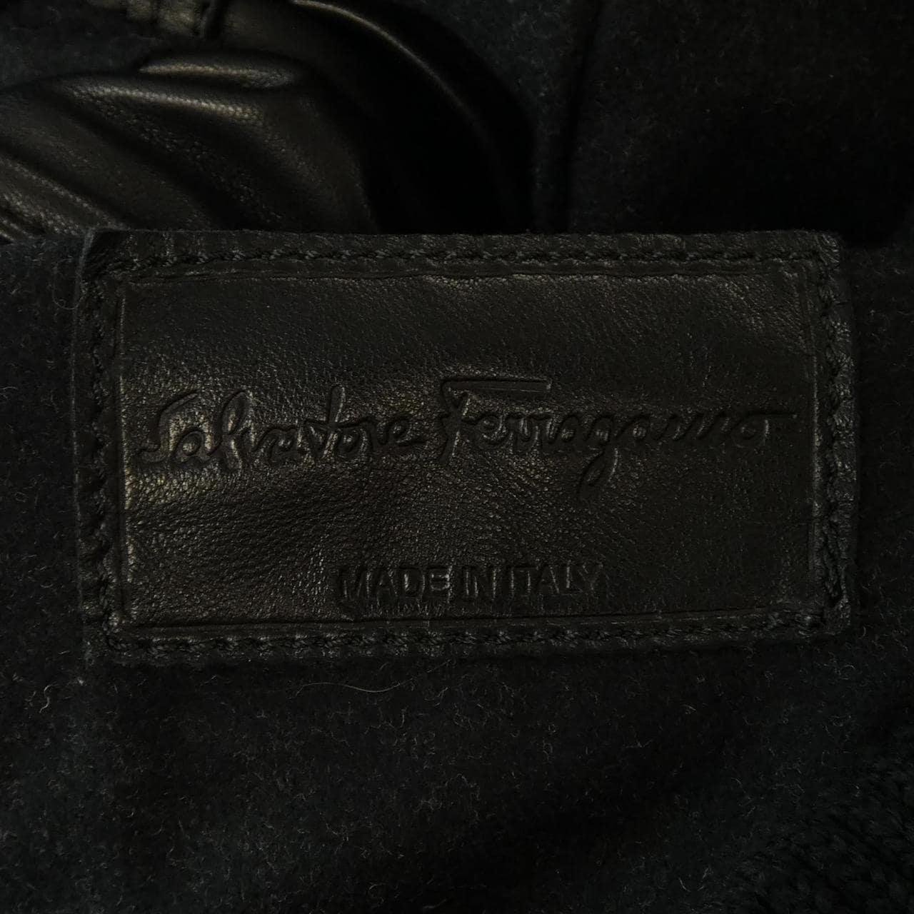 サルヴァトーレフェラガモ SALVATORE FERRAGAMO レザージャケット