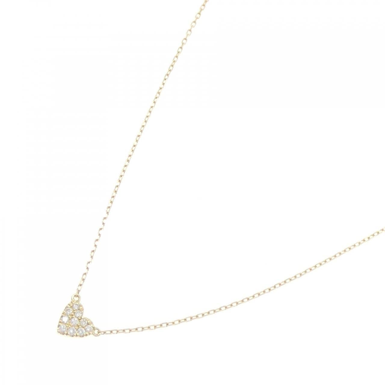 アーカー ハートパヴェ ネックレス 0.05CT