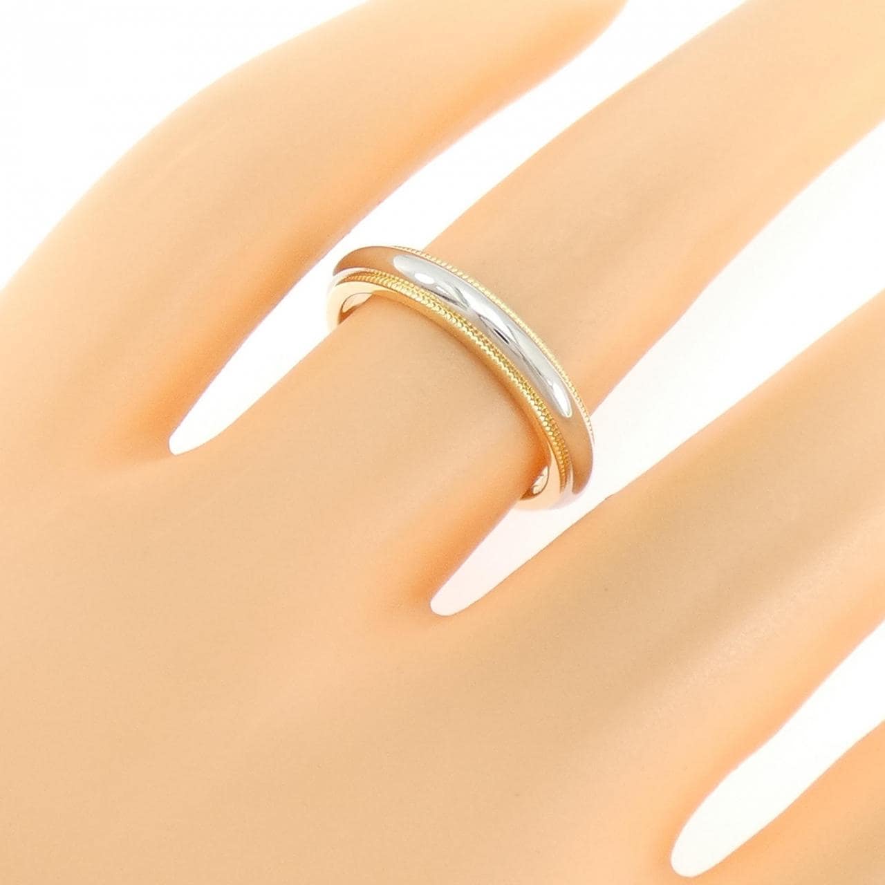 ティファニー ミルグレイン リング