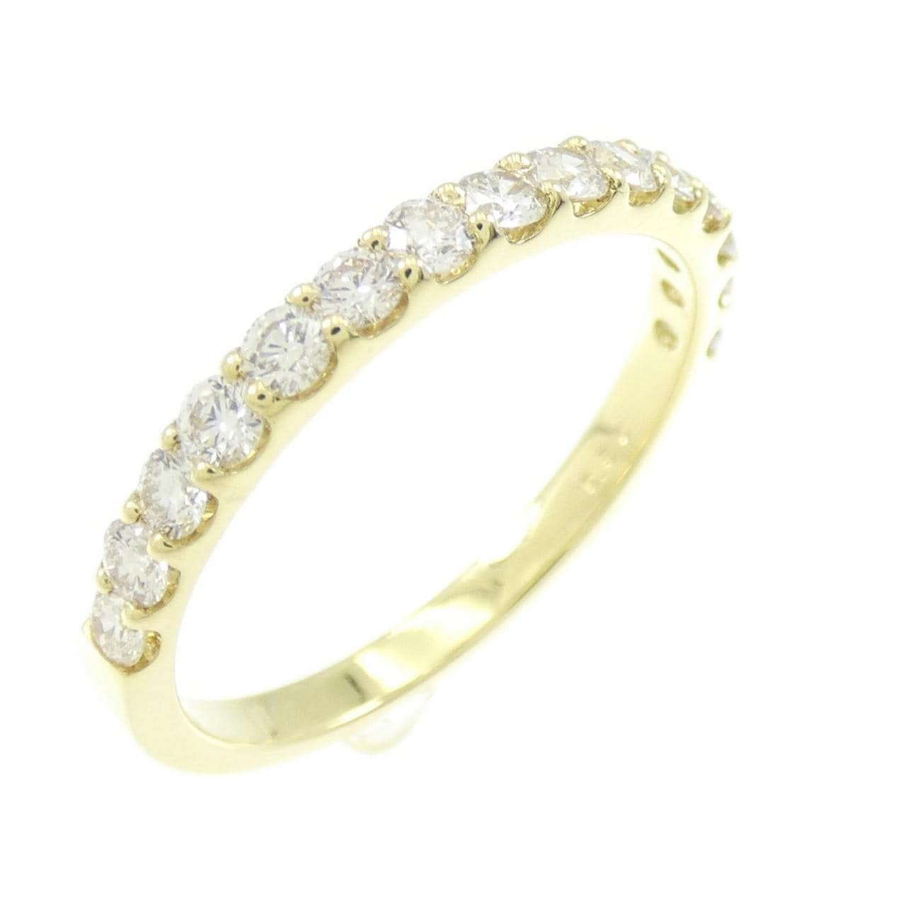 [BRAND NEW] K18YG Half Eternity Diamond Ring 0.50CT