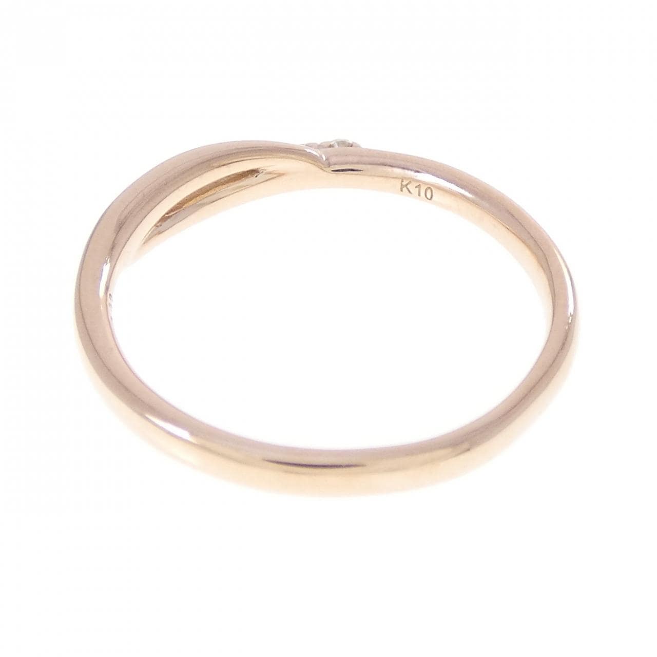 K10PG ダイヤモンド リング 0.03CT