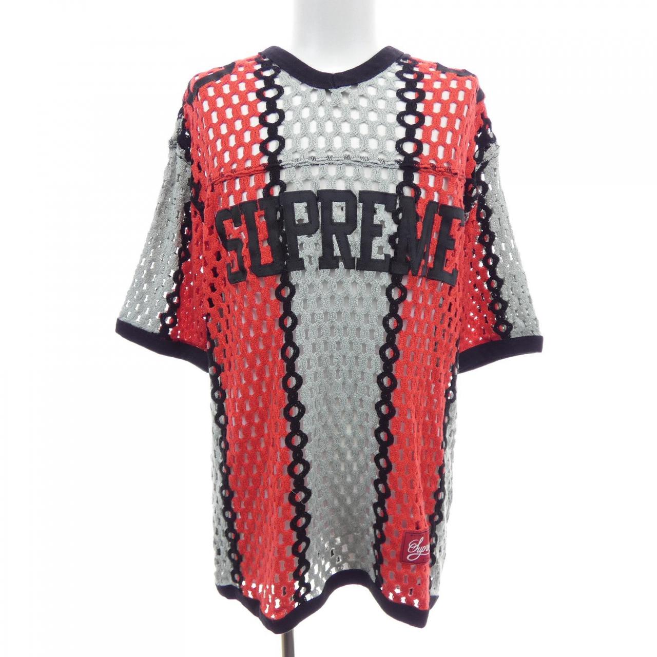 シュプリーム SUPREME CROCHET FOOTBALL JERSEY トップス