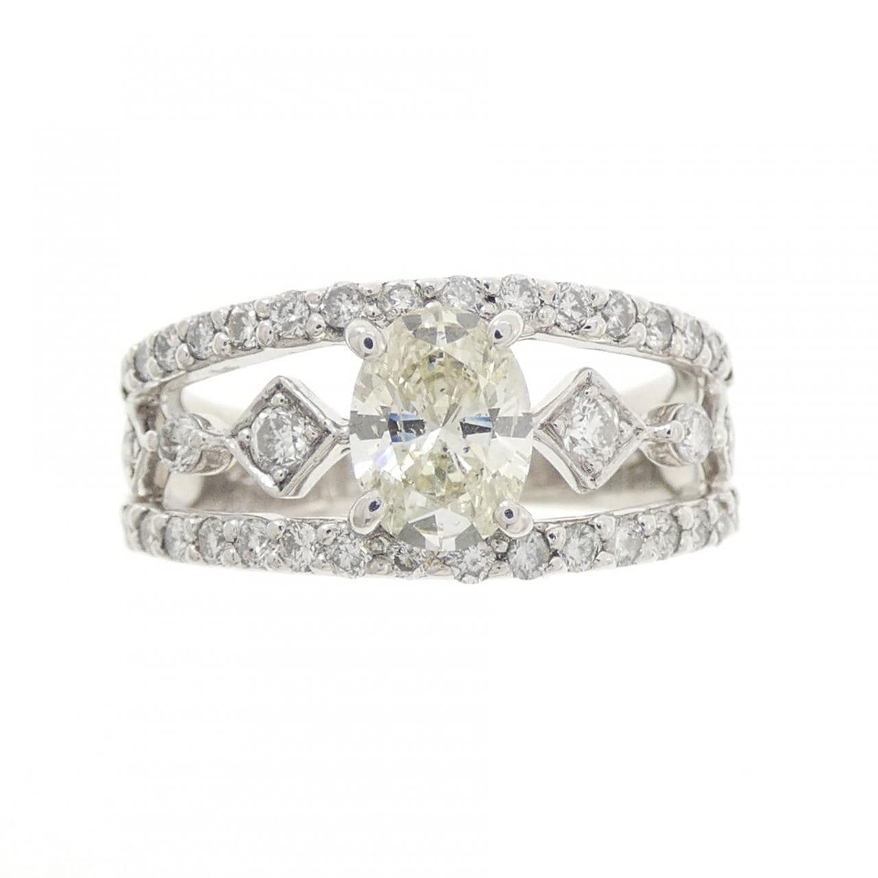 PT900 ダイヤモンド リング 0.707CT