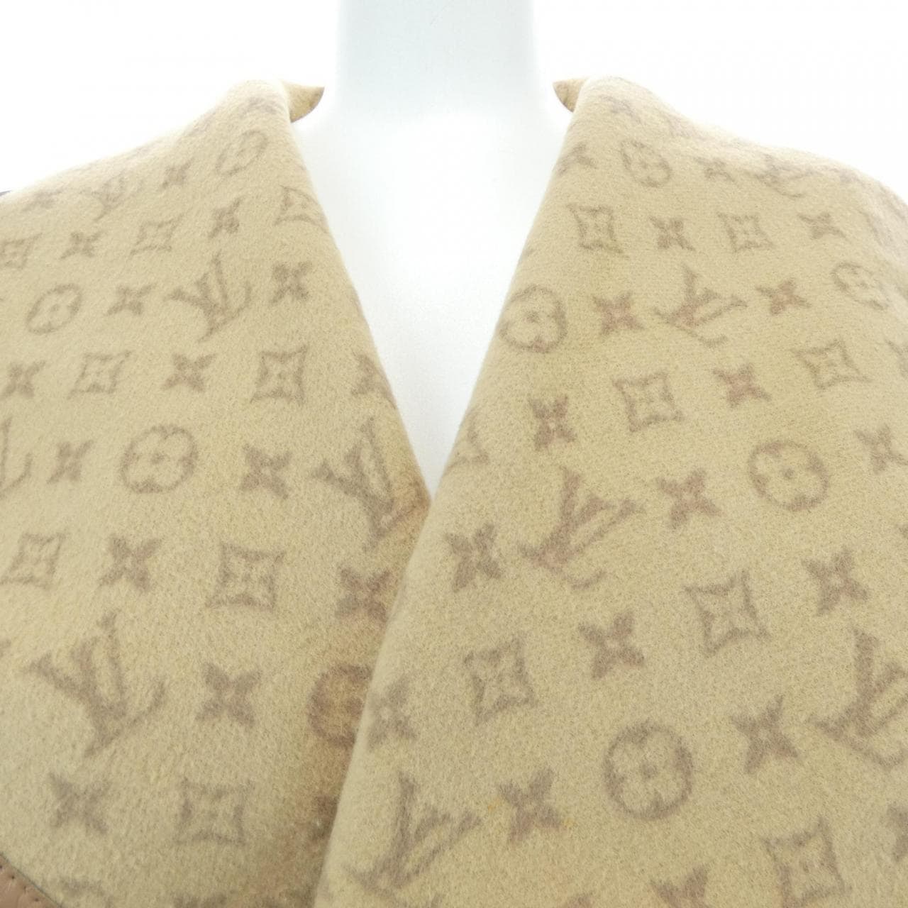 ルイヴィトン LOUIS VUITTON シグネチャーダブルフェイスフーデッドラップコート FNCO20QWE コート