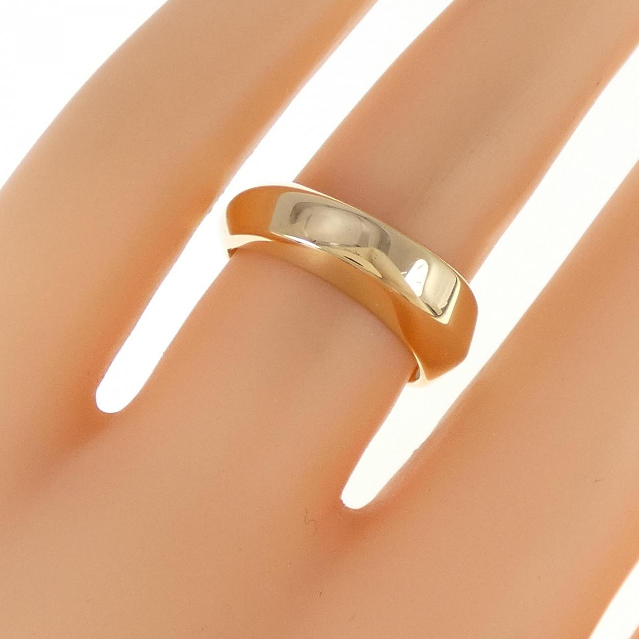 週末セール　TIFFANY&Co.　ティファニー　 ヴィンテージ　ツイストリング TIFFANY＆CO ティファニー ヴィンテージツイスト リング K18