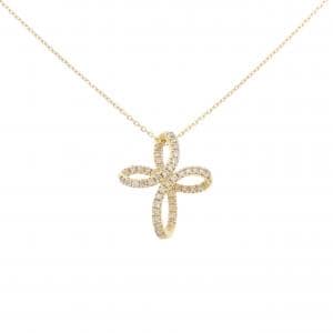K18YG ダイヤモンド ネックレス 0.25CT