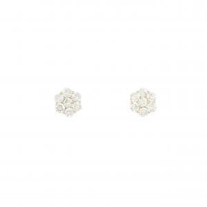 K18YG ダイヤモンド ピアス 0.60CT