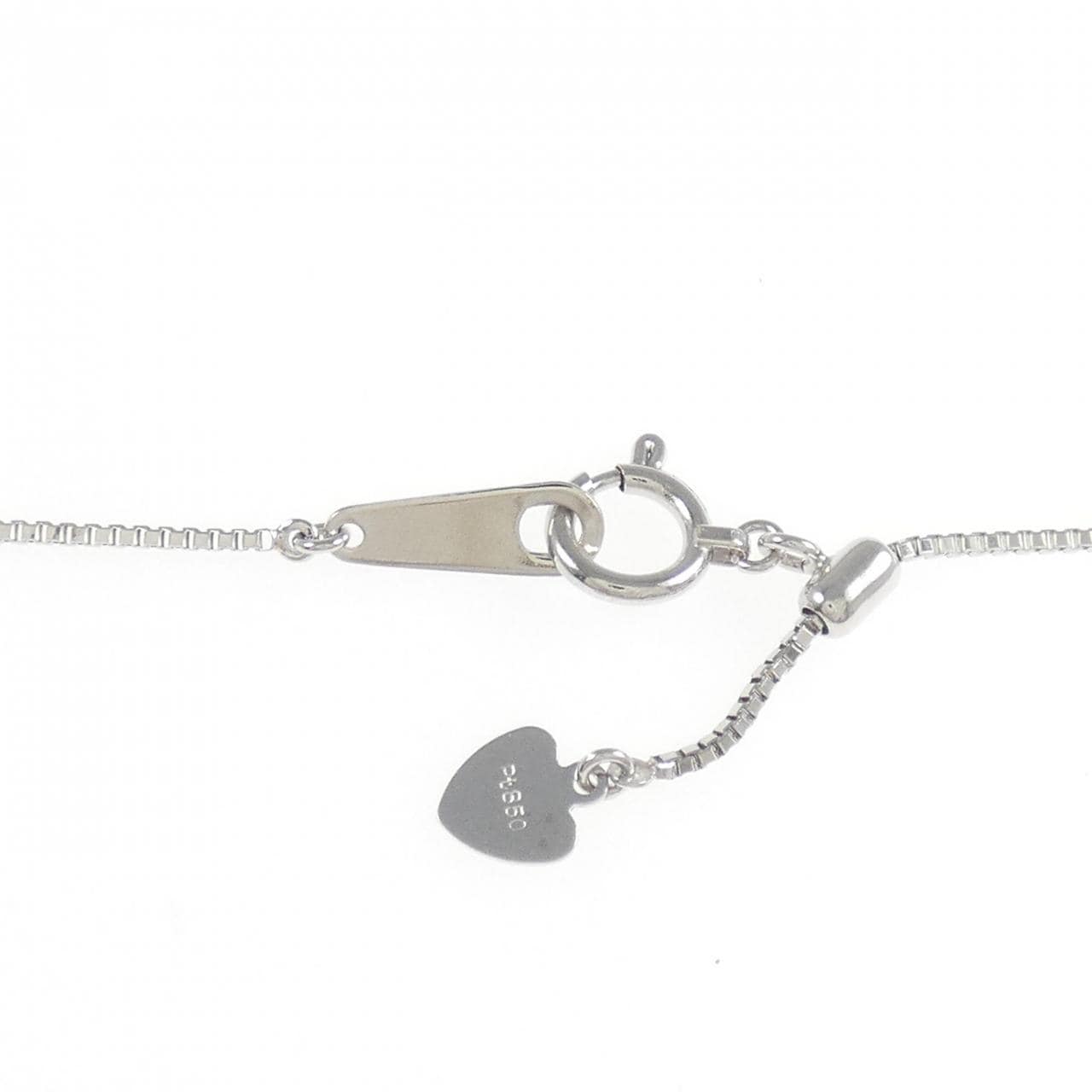 PT900/PT850 ダイヤモンド ネックレス 0.716CT F SI2 Fair