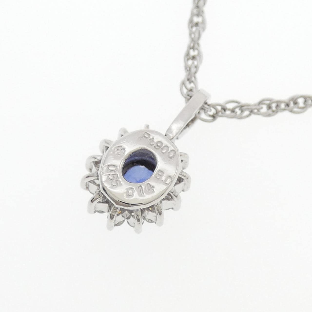 PT900/PT850 サファイヤ ネックレス 0.55CT