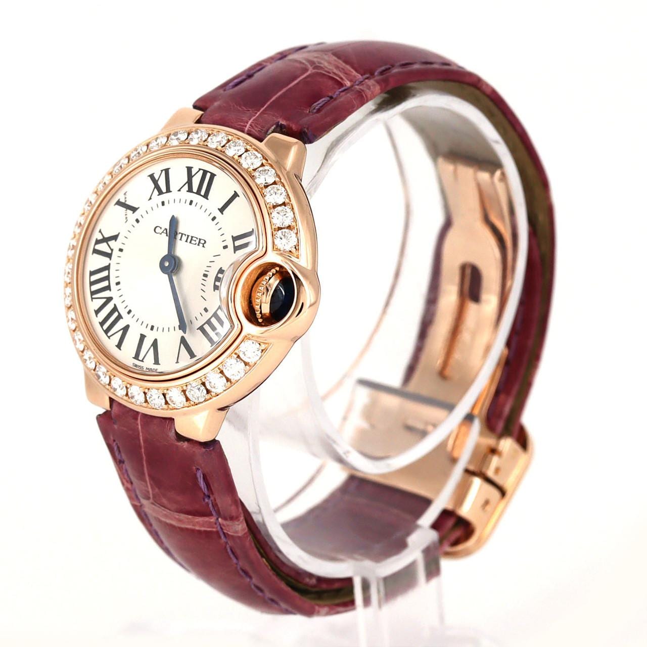 カルティエ バロンブルーSM PG/D WE900251 PG･RG クォーツ