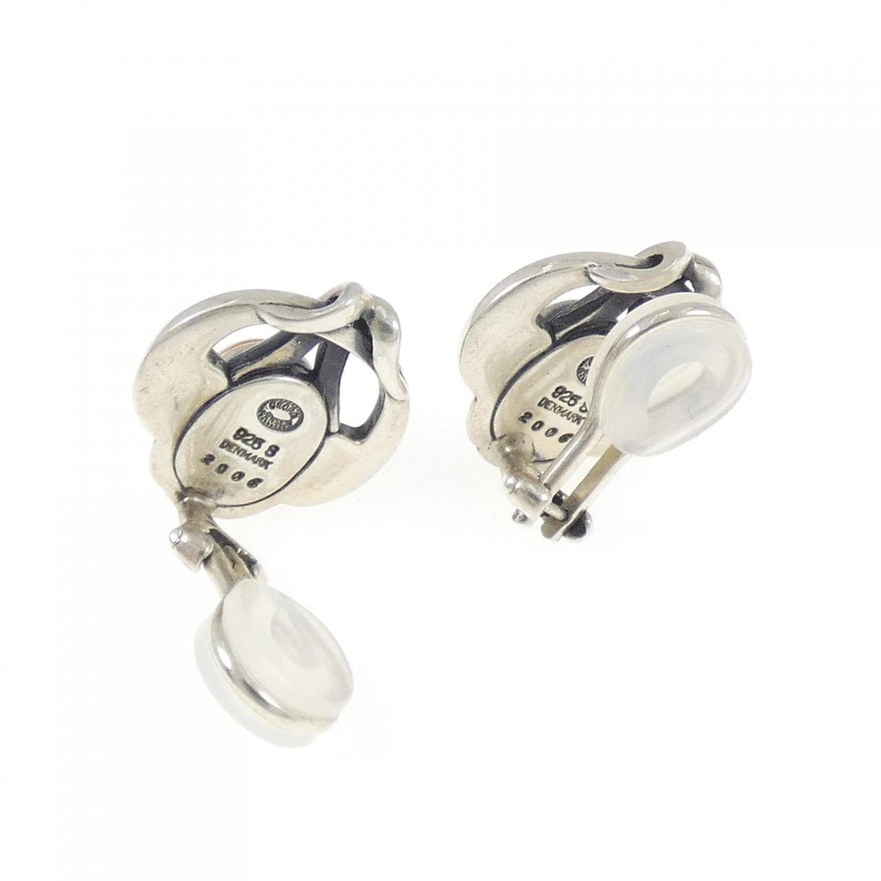 ジョージ ジェンセン ムーンストーン イヤリング