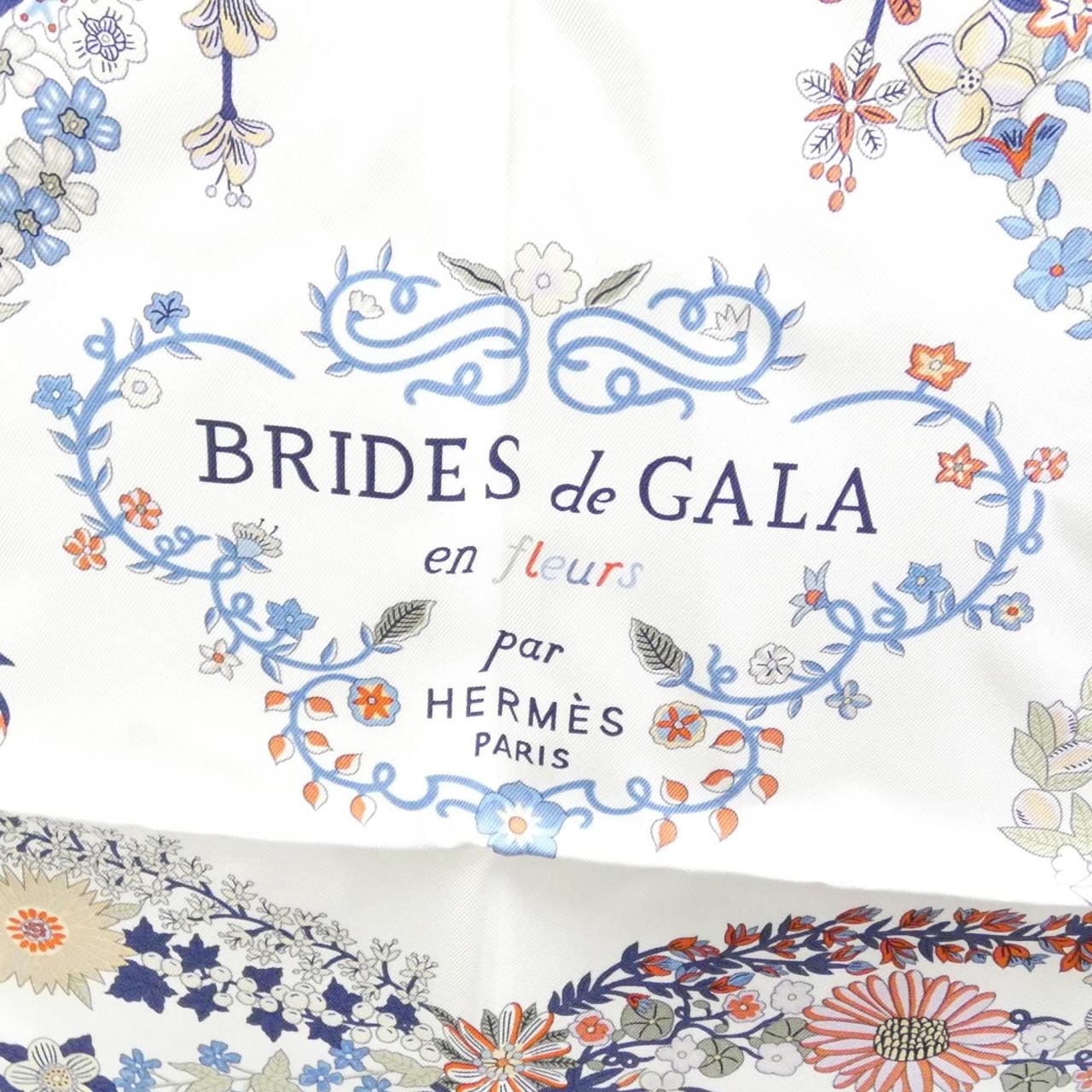 エルメス BRIDES DE GALA EN FLEURS カレ 004192S スカーフ