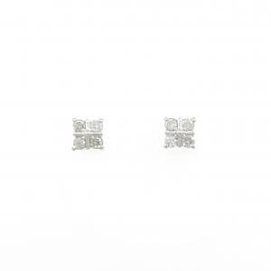 PT900 ダイヤモンド ピアス 0.30CT