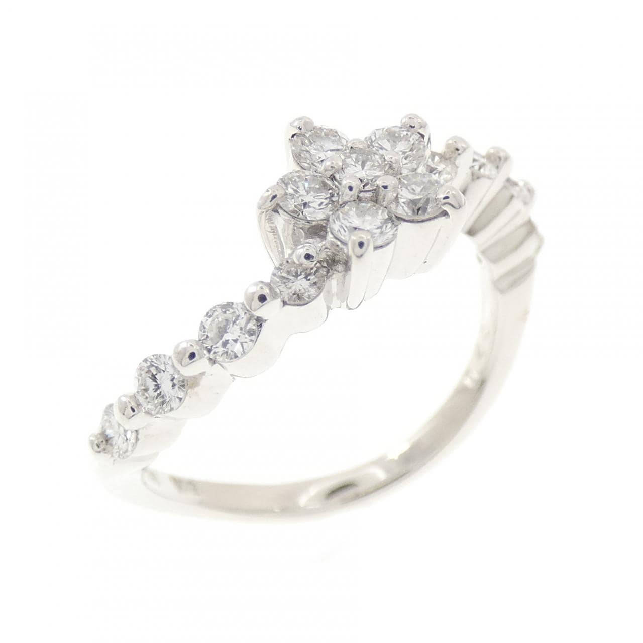 ポンテヴェキオ ダイヤモンド リング 0.45CT