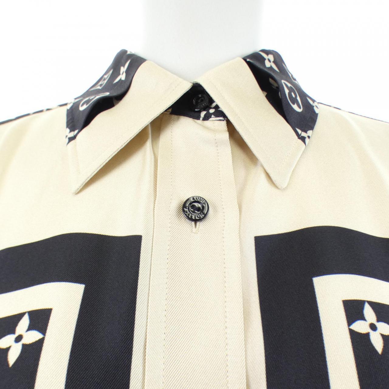 ルイヴィトン LOUIS VUITTON ストライプアクセントモノグラム FNTO89TR0 シャツ