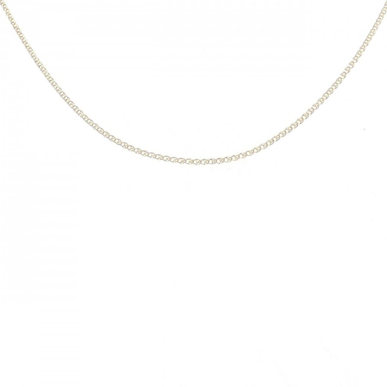 K18YG chain necklace