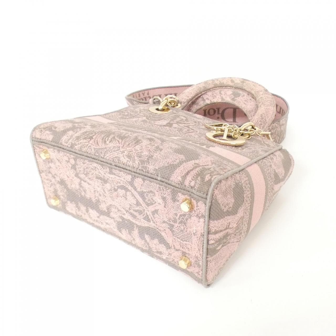 クリスチャンディオール REVERSE TOILE DE JOUY レディ D-ライト ミディアム M0565ORGO バッグ