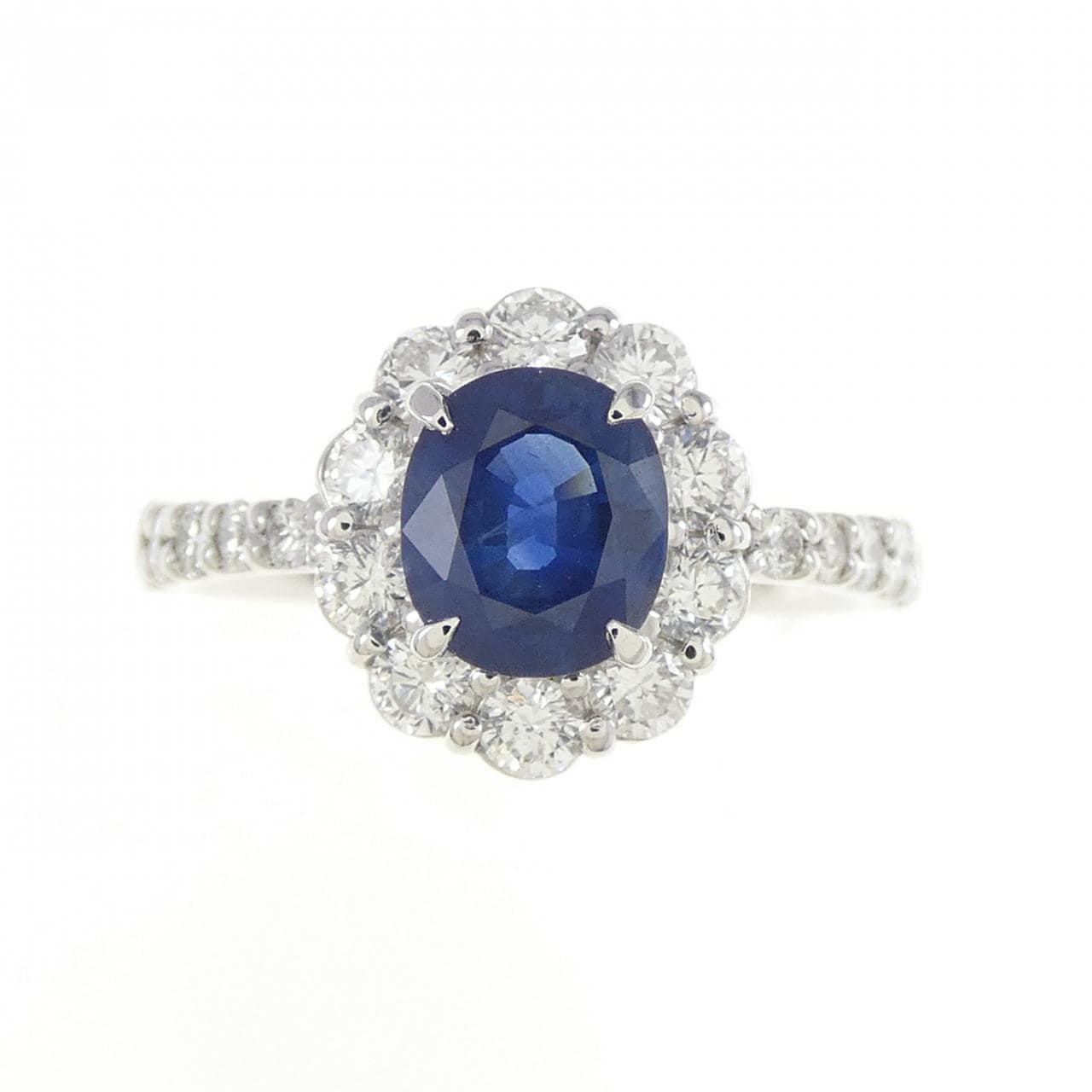 PT900 サファイヤ リング 1.288CT