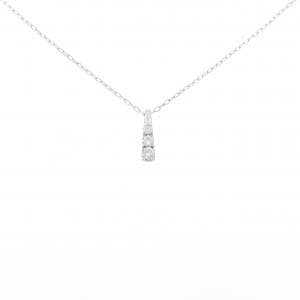K18WG ダイヤモンド ネックレス 0.20CT