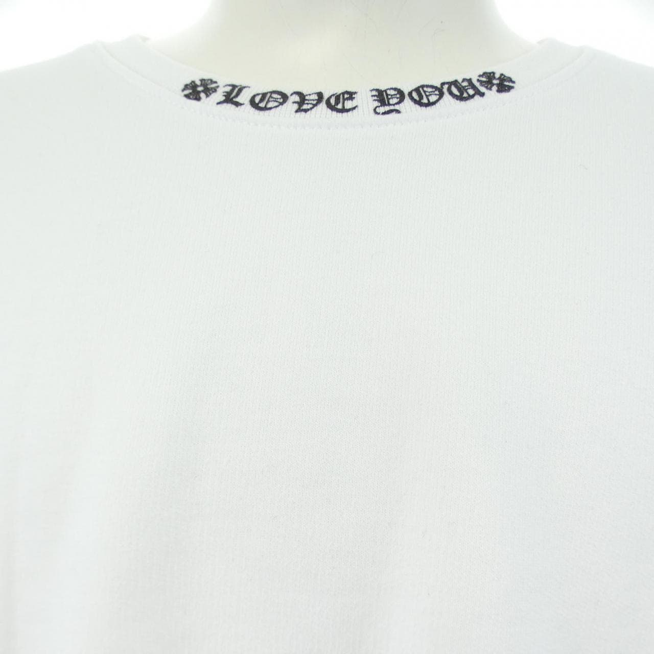 クロムハーツ CHROME HEARTS LOVE YOU CREW SWEATSHIRT スウェット