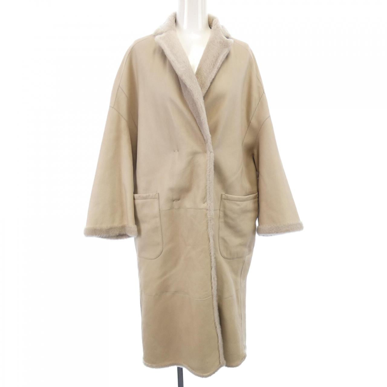 ブルネロクチネリ BRUNELLO CUCINELLI ムートンコート