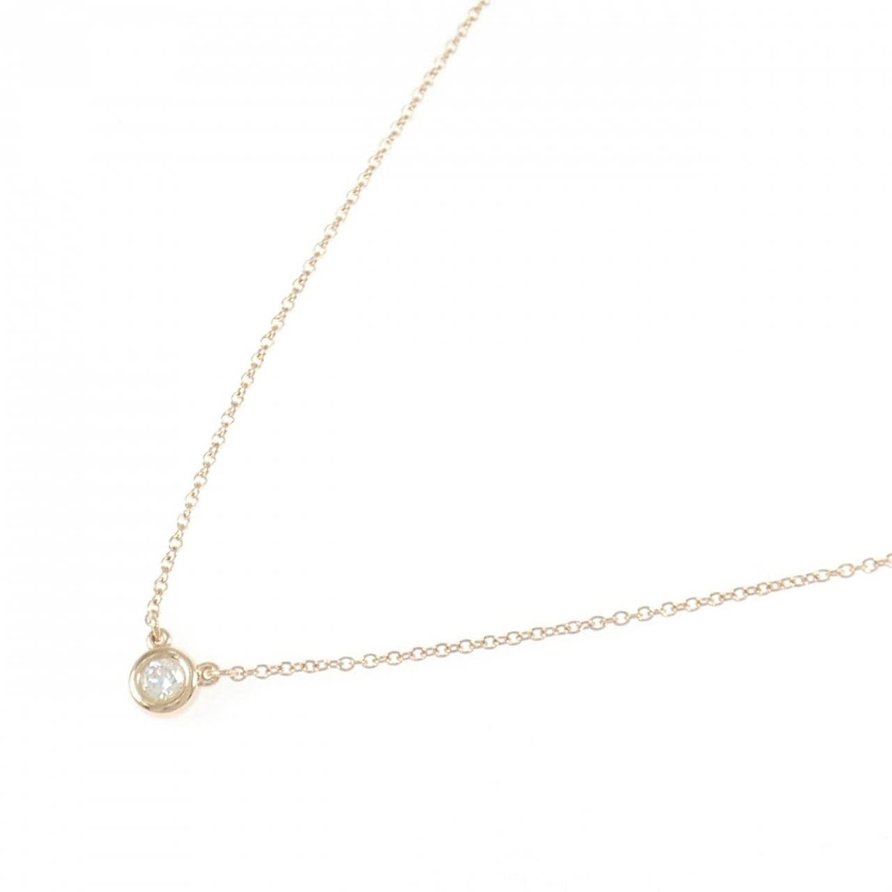 ティファニー バイザヤード ネックレス 0.10CT