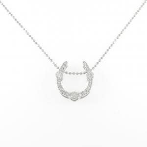 PT900/PT850 ホースシュー ダイヤモンド ネックレス 0.70CT