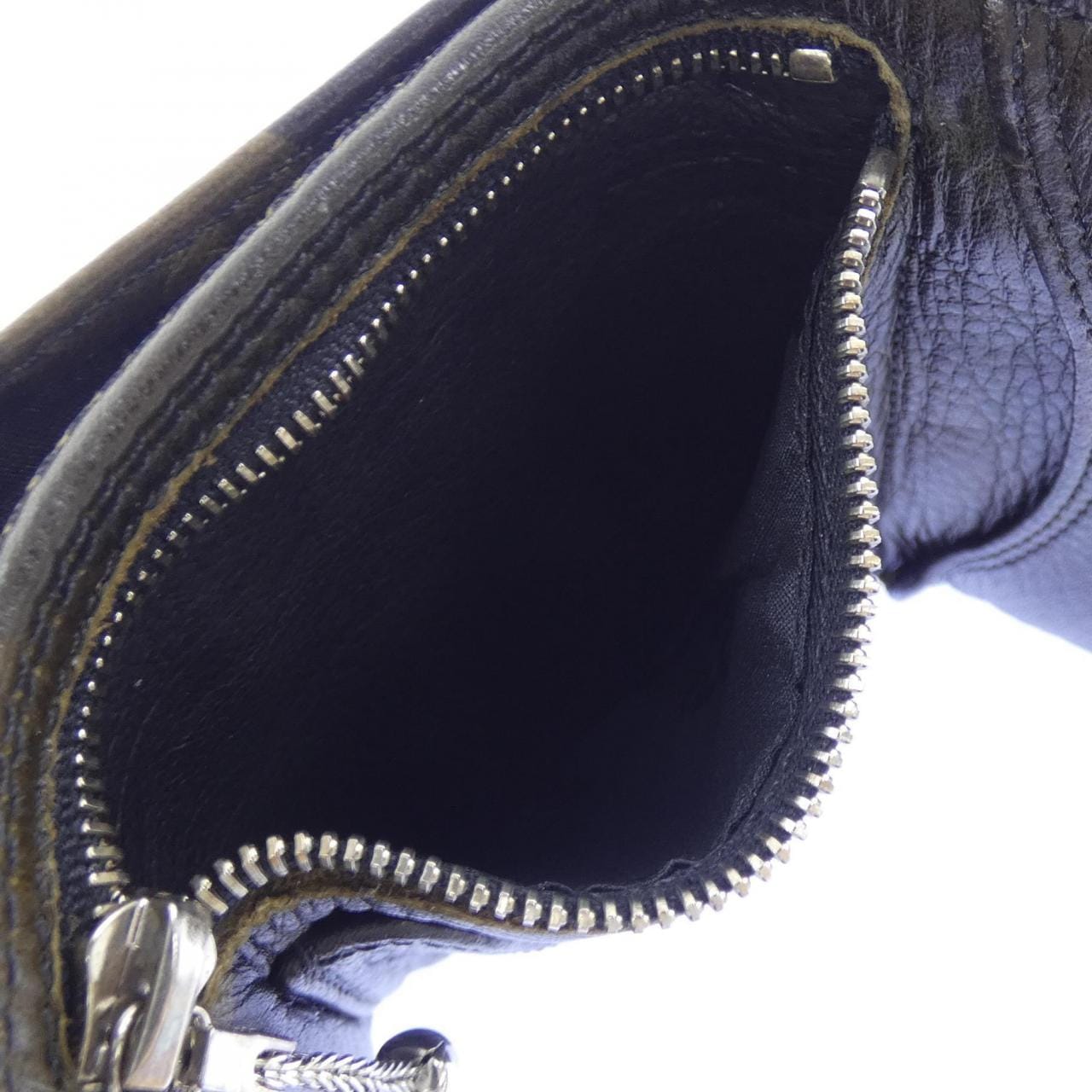 クロムハーツ CHROME HEARTS 3 FOLD CRS BALL クロスパッチ WALLET