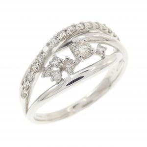 PT950 ダイヤモンド リング 0.38CT