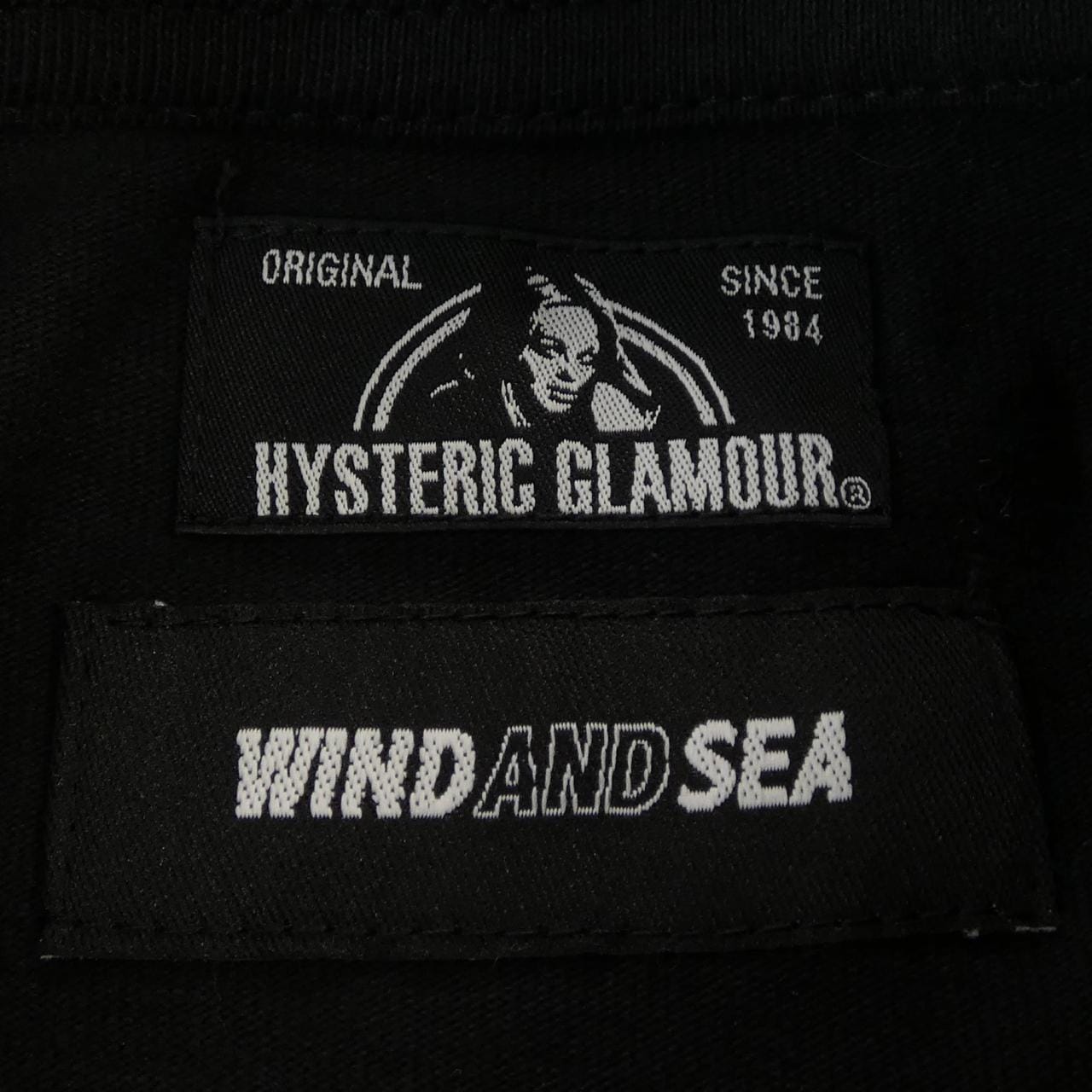 ウィンダンシー WINDANDSEA HYSTERIC GLAMOUR Tシャツ