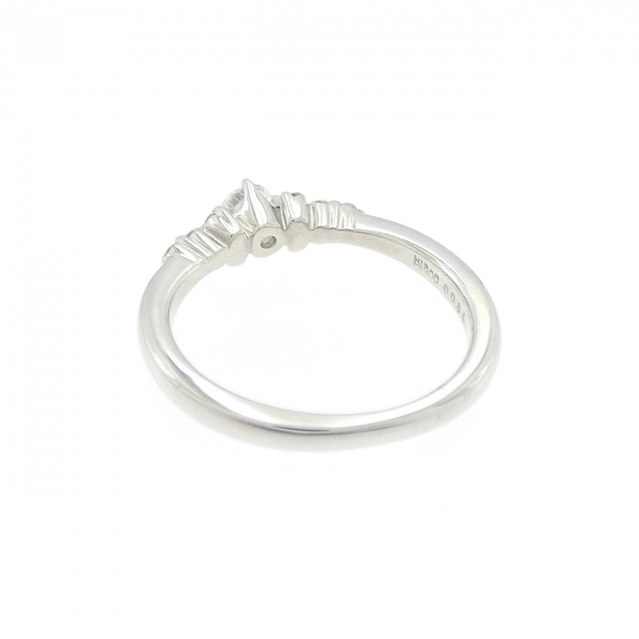 PT900 ダイヤモンド ピンキーリング 0.084CT