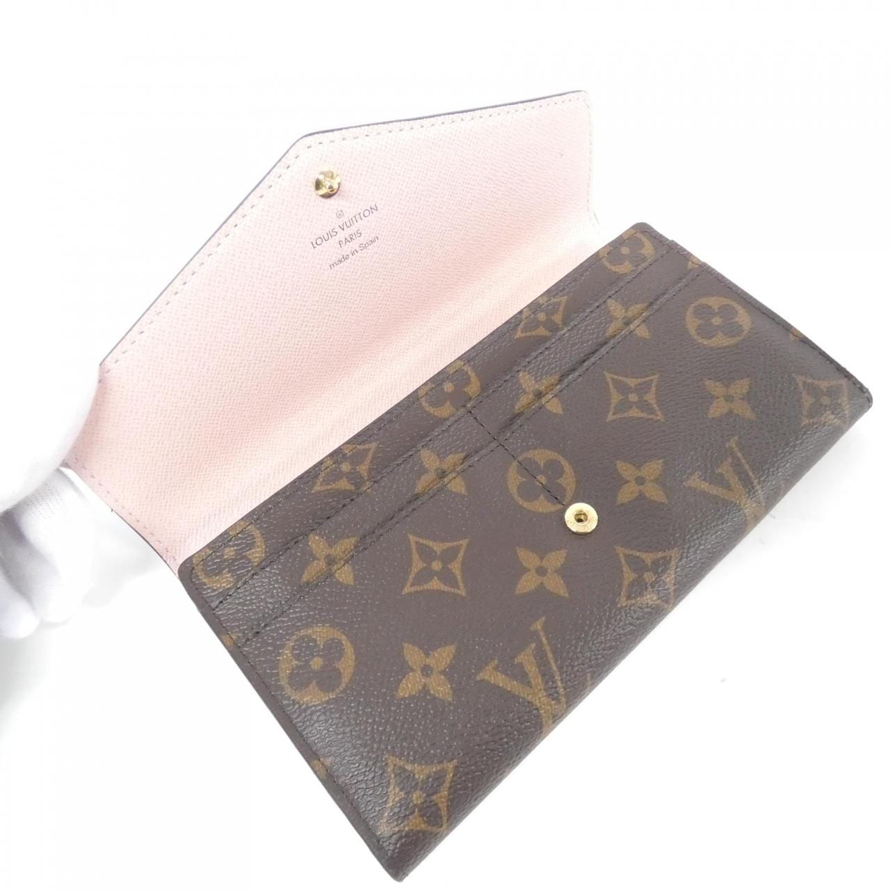 LOUIS VUITTON Monogram Portefeuille Sarah M62235 钱包